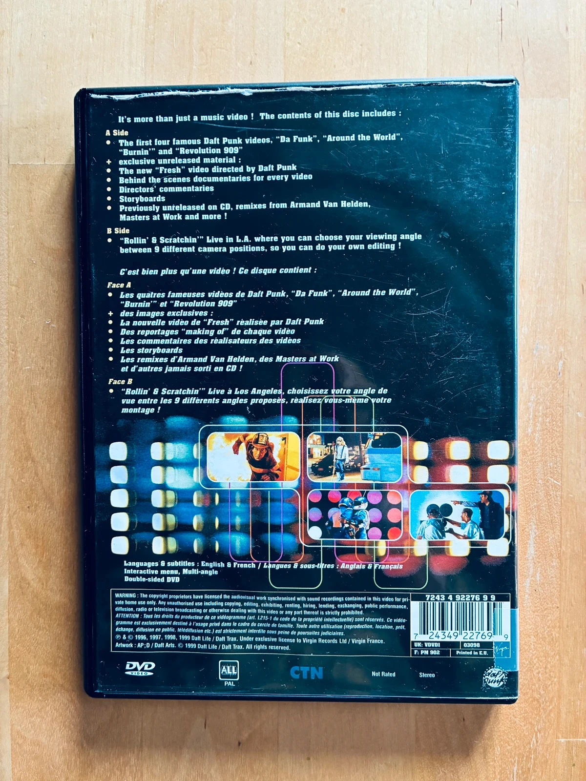 dvd D.A.F.T. Daft Punk. – photo 3